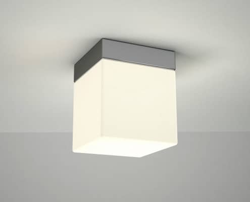 Plafoniera LED da Soffitto Quadrato per Stanza da Bagno - Omedeo