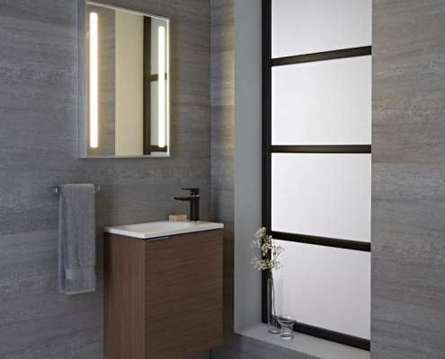 Specchio LED retroilluminato per Stanza da Bagno